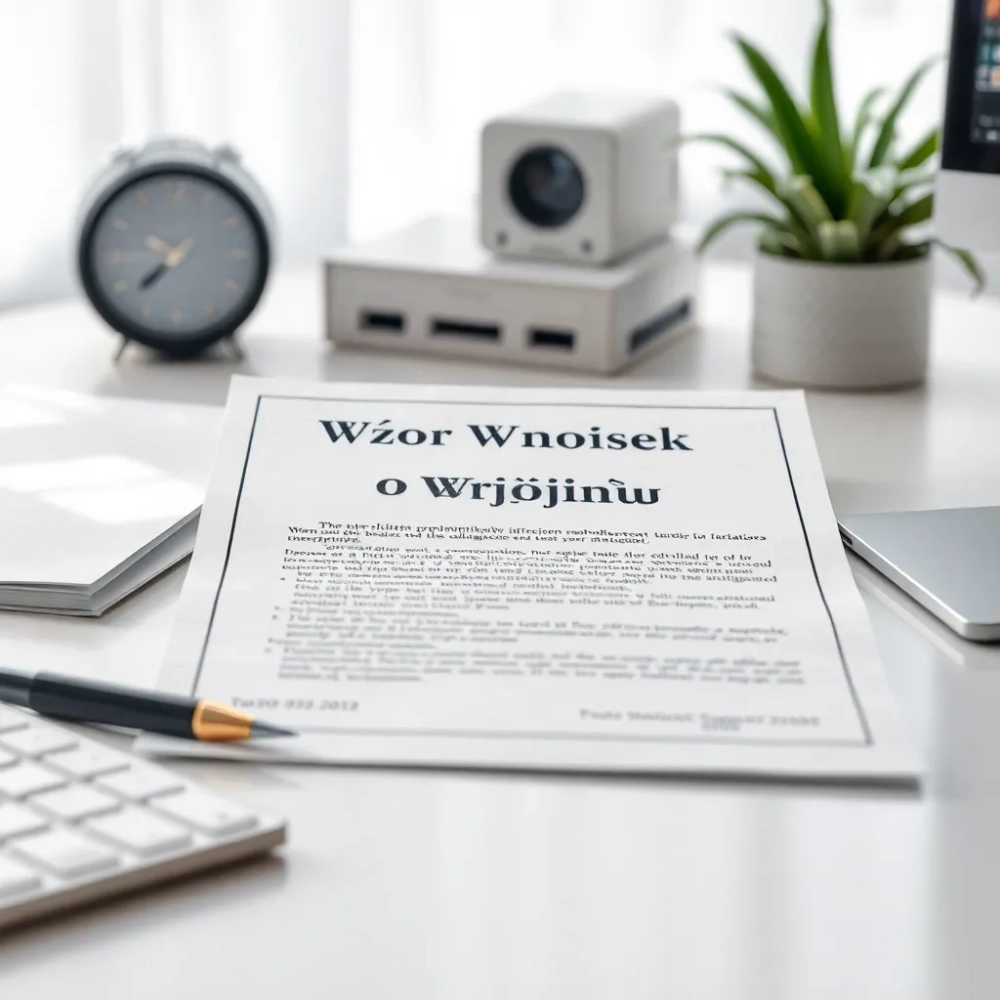 Wzór Wniosek o wymianę grzejników