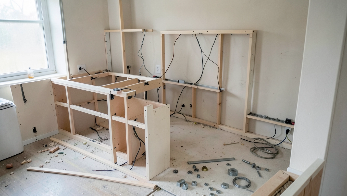 Zamówienie demontażu i przygotowanie instalacji